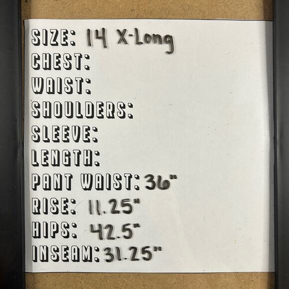 NYDJ Womens Sz 14 Extra Long Marilyn Straight Jean Lift X Tuck Double Shank Blue - Picture 12 of 12